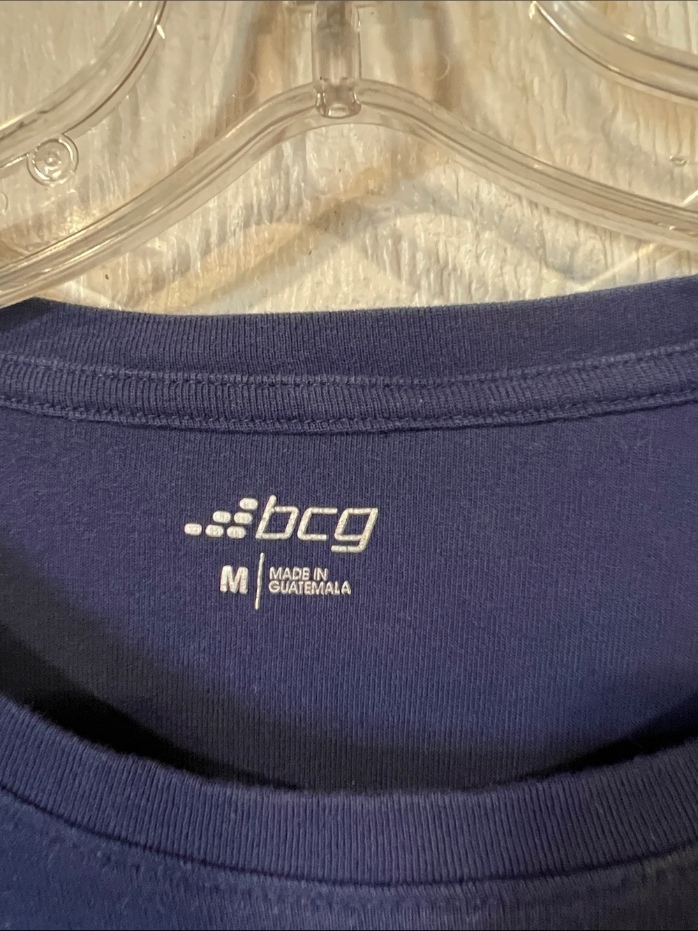 bcg Women's Long-Sleeve Crewneck Top - Navy - Picture 2 of 4